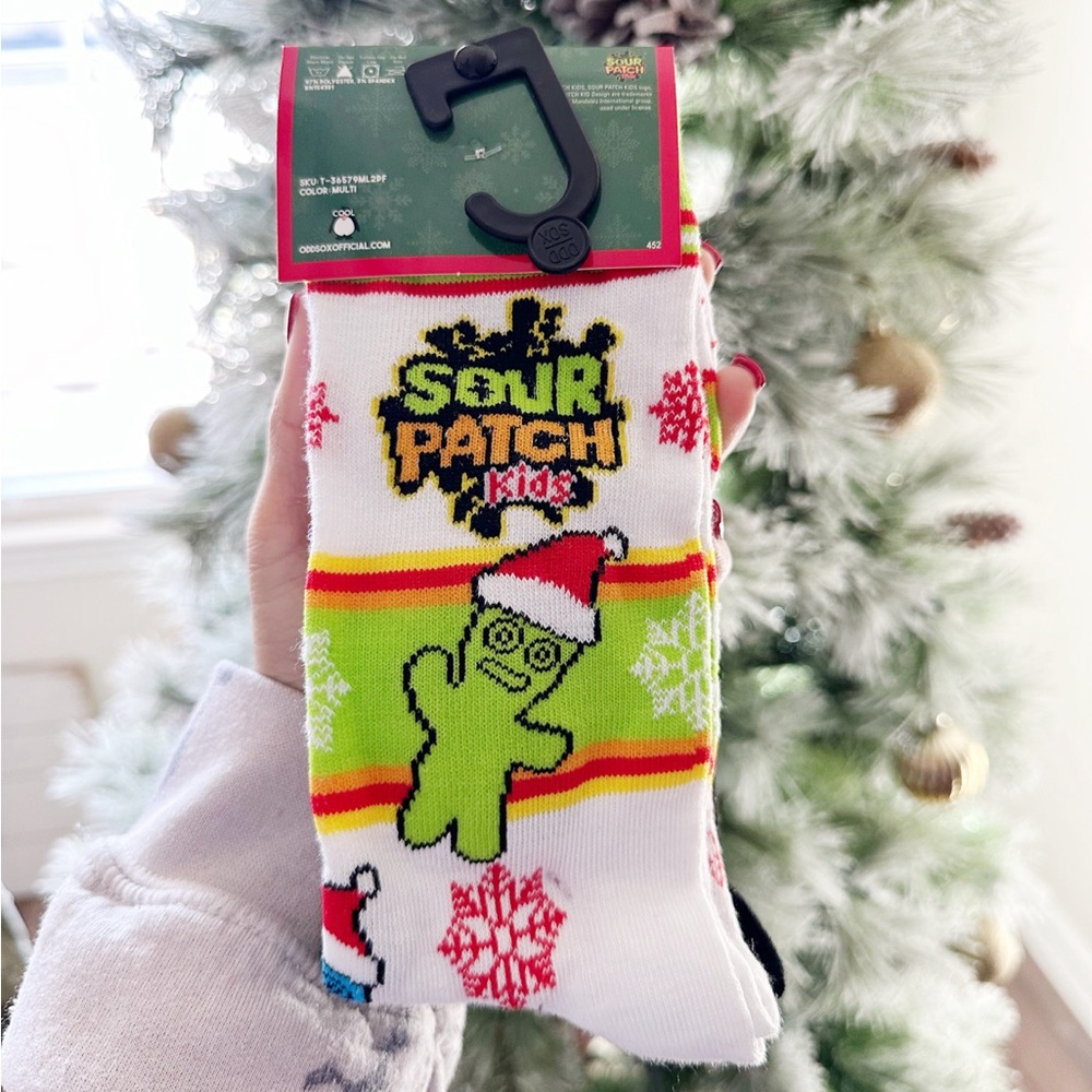 NEW Cool Socks Sour Patch Kids Holiday Socks